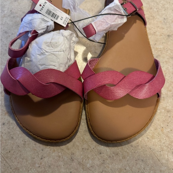 Ankle Strap Braided Sandal - Picture 4 of 5